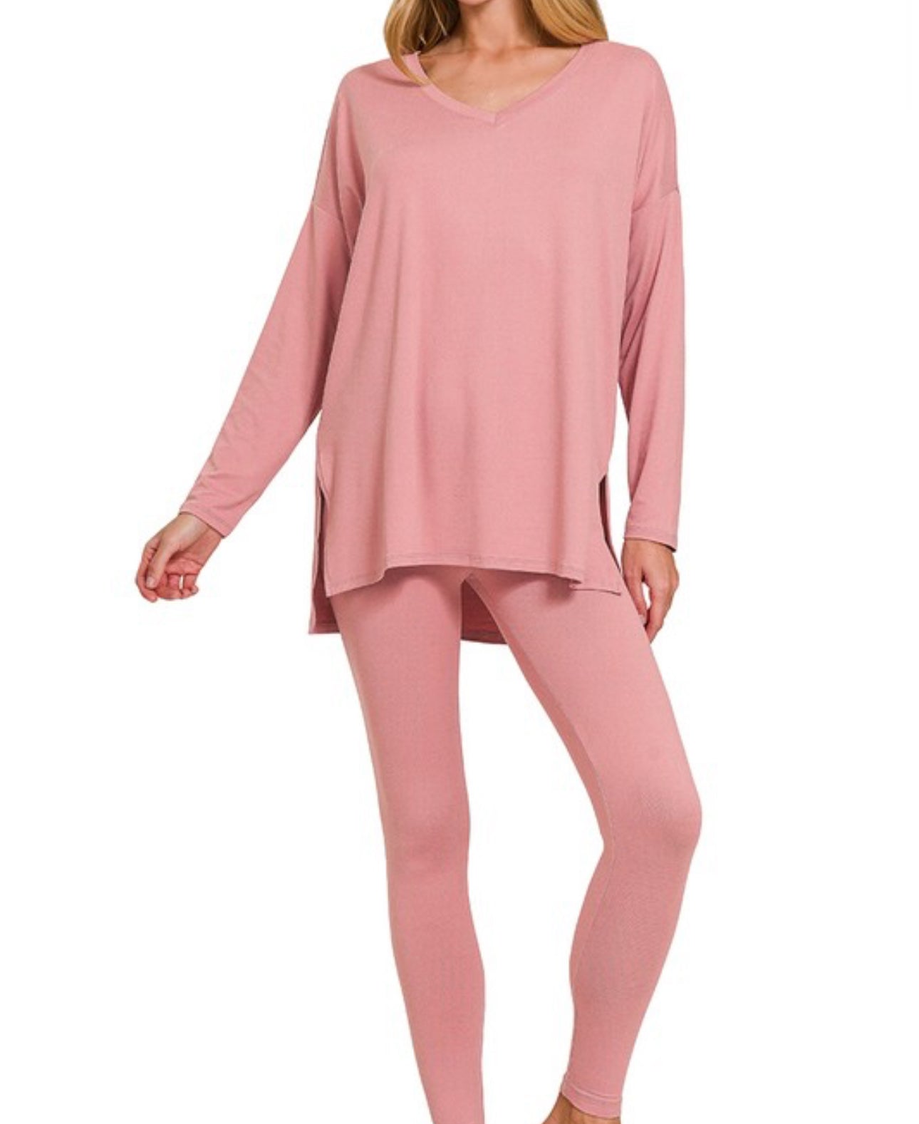 The Chic Lounge Set- Blush Bloom