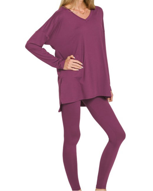 The Chic Lounge Set- Orchid