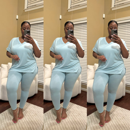 The Chic Lounge Set-Sea Angel
