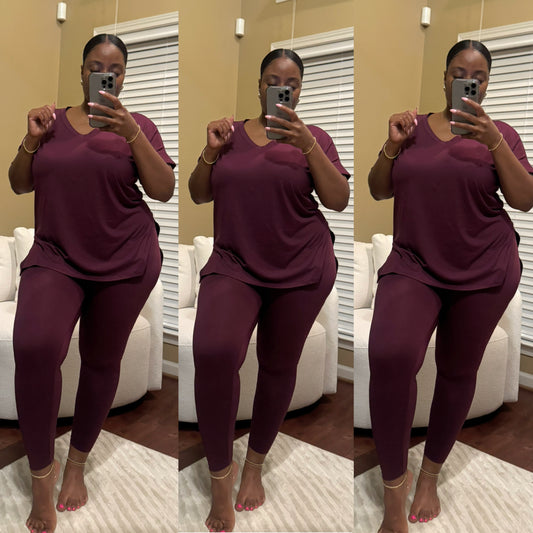 The Chic Lounge Set- Orchid