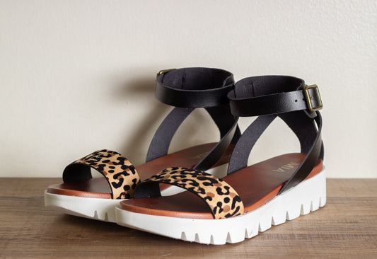 Mia Wedges Leopard